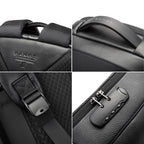 Rucsac Laptop, Piele Naturală,  BANGE BG6621