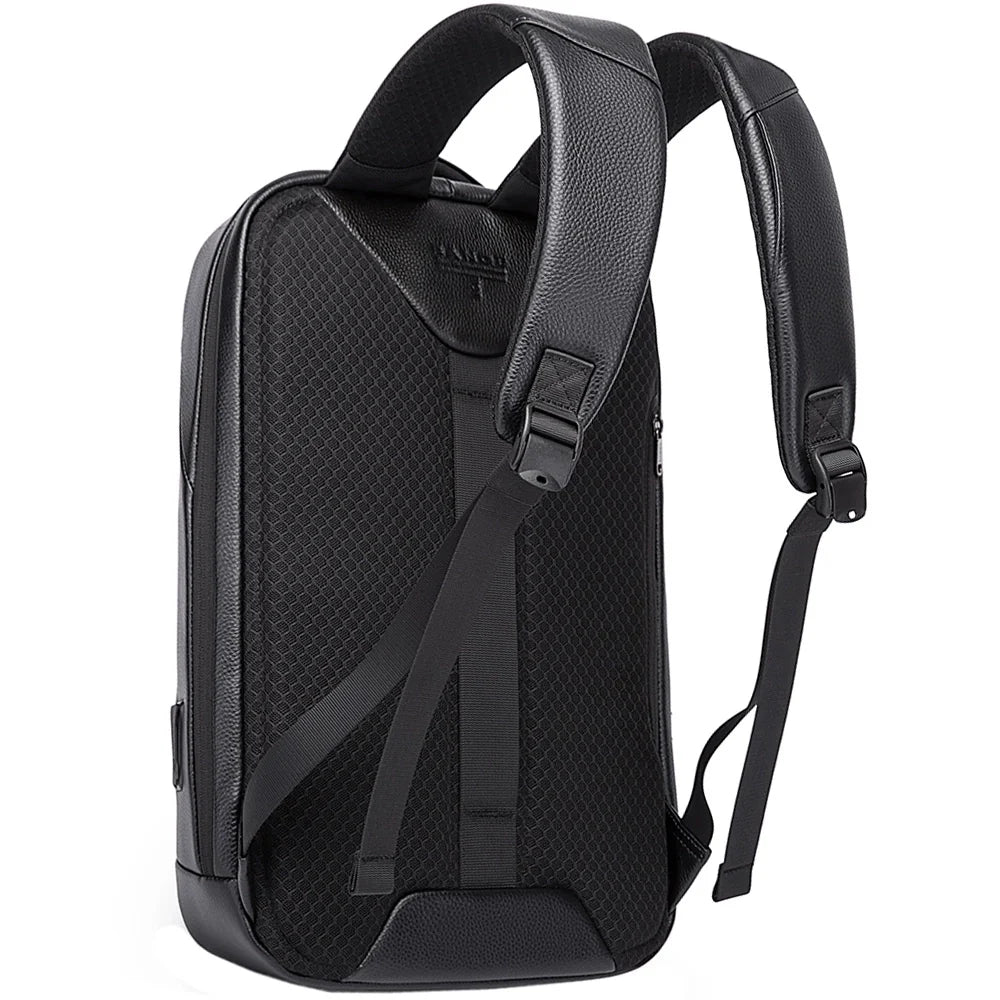 Rucsac Laptop, Piele Naturală,  BANGE BG6621